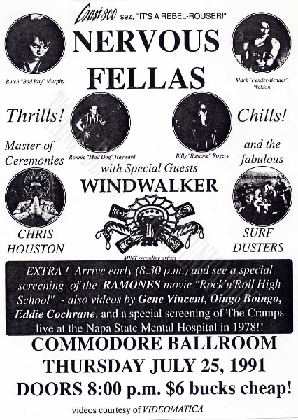 Nervous Fellas Commodore 1991